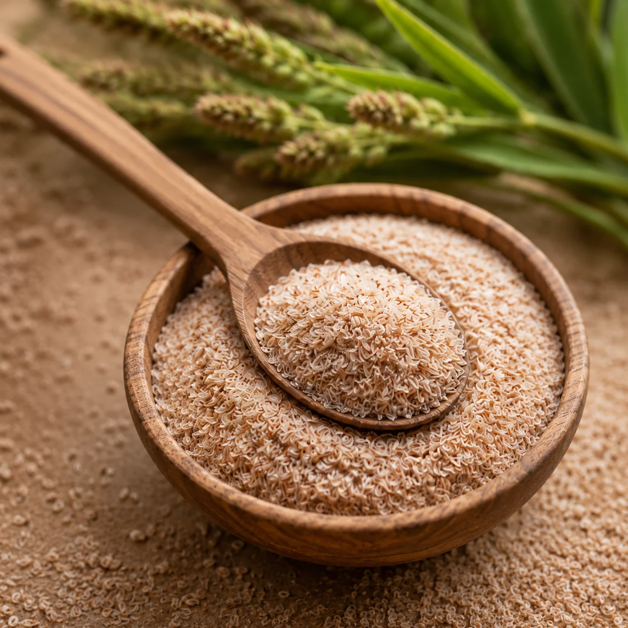 Psyllium em composição natural